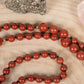 Mala in Diaspro rosso, Pietra Guru Agata, Rame