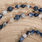 Mala in Sodalite, Pietra Guru Sodalite, Rame