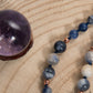 Mala in Sodalite, Pietra Guru Sodalite, Rame