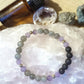 Labradorite, ametista lavanda, lava, argento dorato 925