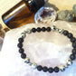 Diaspro dalmata, onice, lava, argento 925