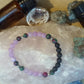 Zoisite, kunzite, lava, argento 925