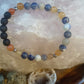Sodalite, corniola, lava, argento 925
