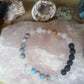 Diaspro imperiale, quarzo rosa, lava, argento 925