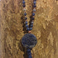 Mala in Dumortierite, Pietra Guru Sodalite, Rame
