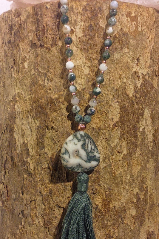 Mala in Agata albero, Pietra guru Agata albero, Rame