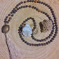 Mala in Bronzite, pietra guru in Bronzite, rame