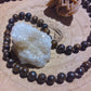 Mala in Bronzite, pietra guru in Bronzite, rame