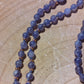Mala da meditazione in Ametista 108 perle, Perla Guru in ametista