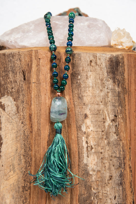 la madregea mala azzurrite e fluorite