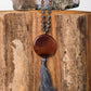 mala in labradorite, corniola e rame prezioso strumento per la pratica della meditazione. 108 pietre naturali