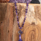 mala in ametista per meditazione