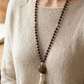 Mala in Bronzite, pietra guru in Bronzite, rame