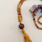 Mala in Mookaite, Pietra Guru Agata, Rame