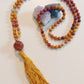 Mala in Mookaite, Pietra Guru Agata, Rame
