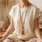Mala in Mookaite, Pietra Guru Agata, Rame