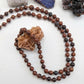 Mala in Ossidiana mogano, Pietra Guru Ossidiana Mogano, Rame