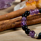 Ametista, onice, lava, argento 925, charms