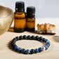 Sodalite, lava, argento 925
