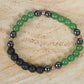 Avventurina, ematite, lava, rame