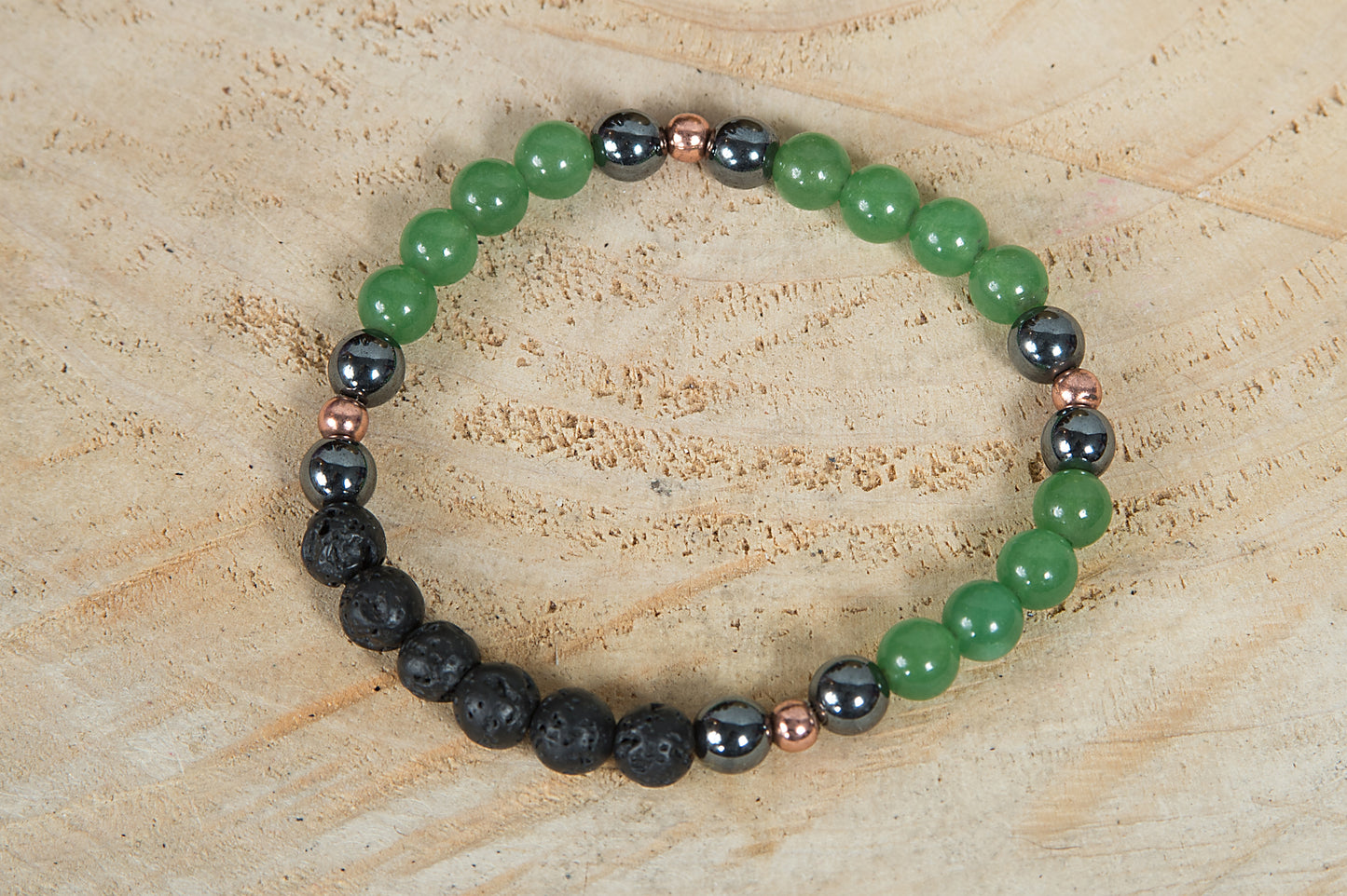 Avventurina, ematite, lava, rame