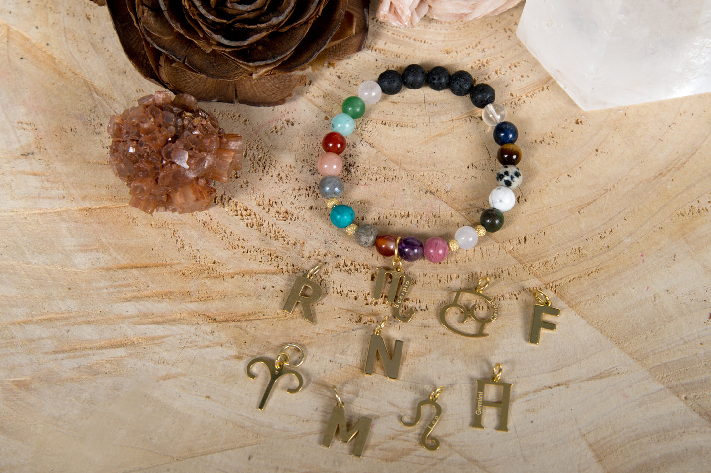 Componi il tuo bracciale Luce Argento dorato 925 & Charms