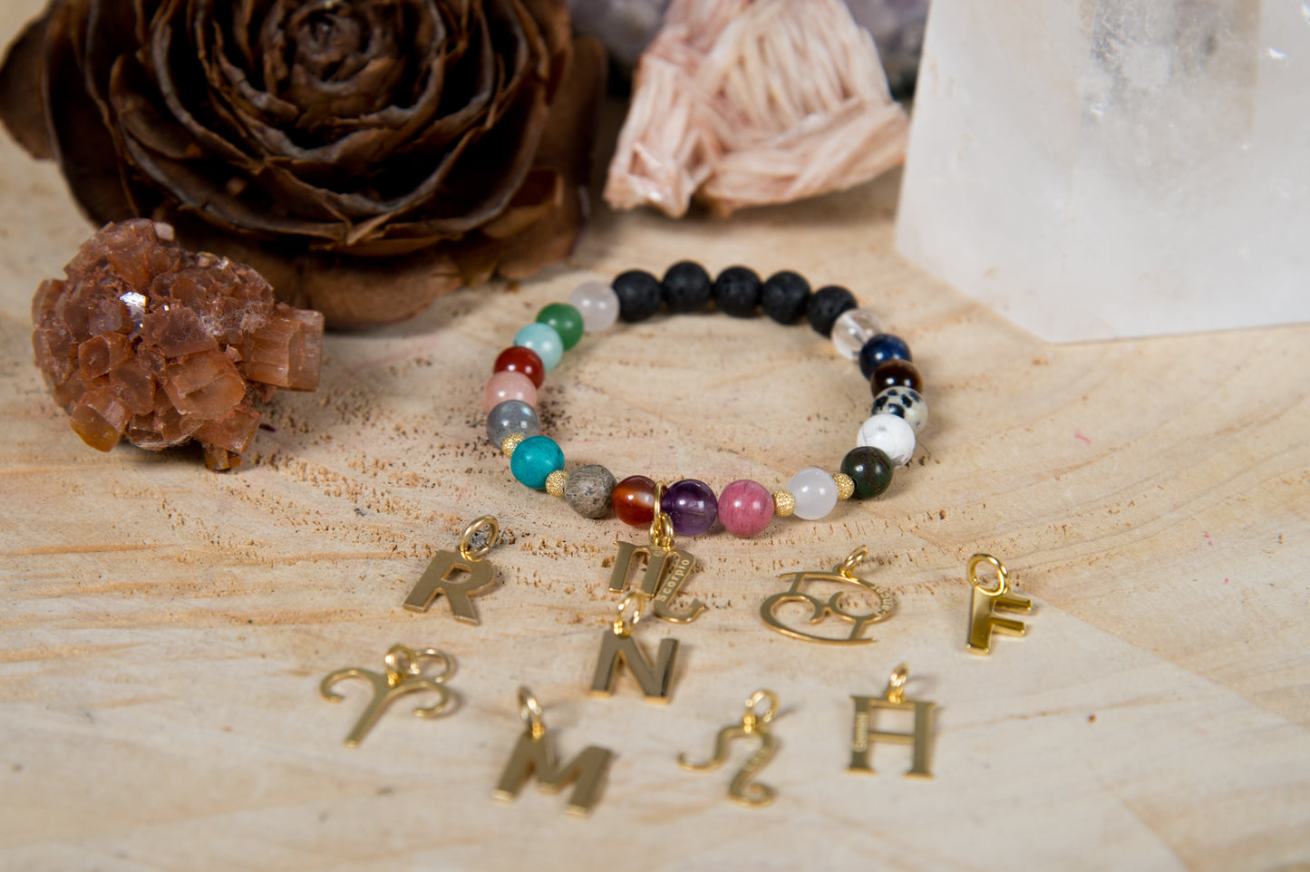 Componi il tuo bracciale Luce Argento dorato 925 & Charms